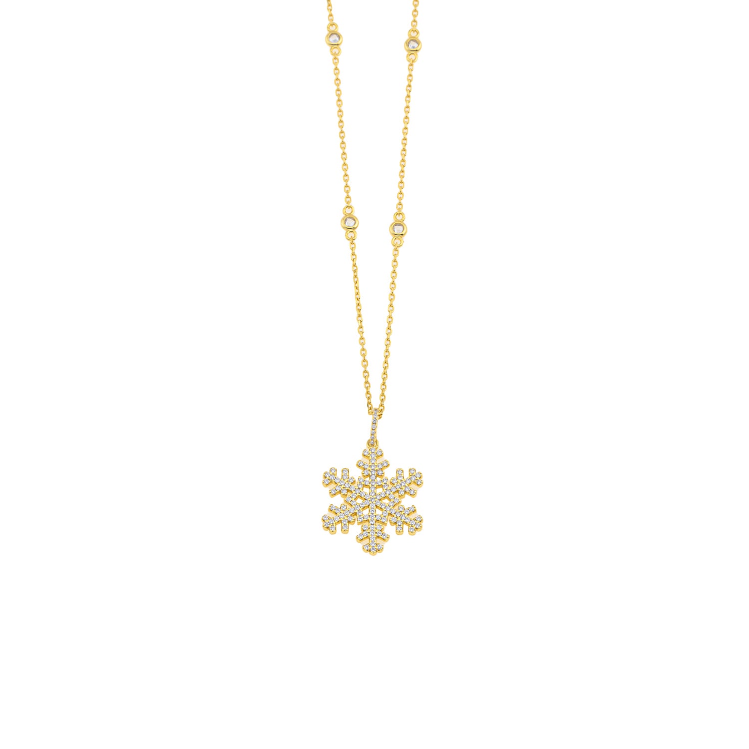 Lucky Snowflake Necklace