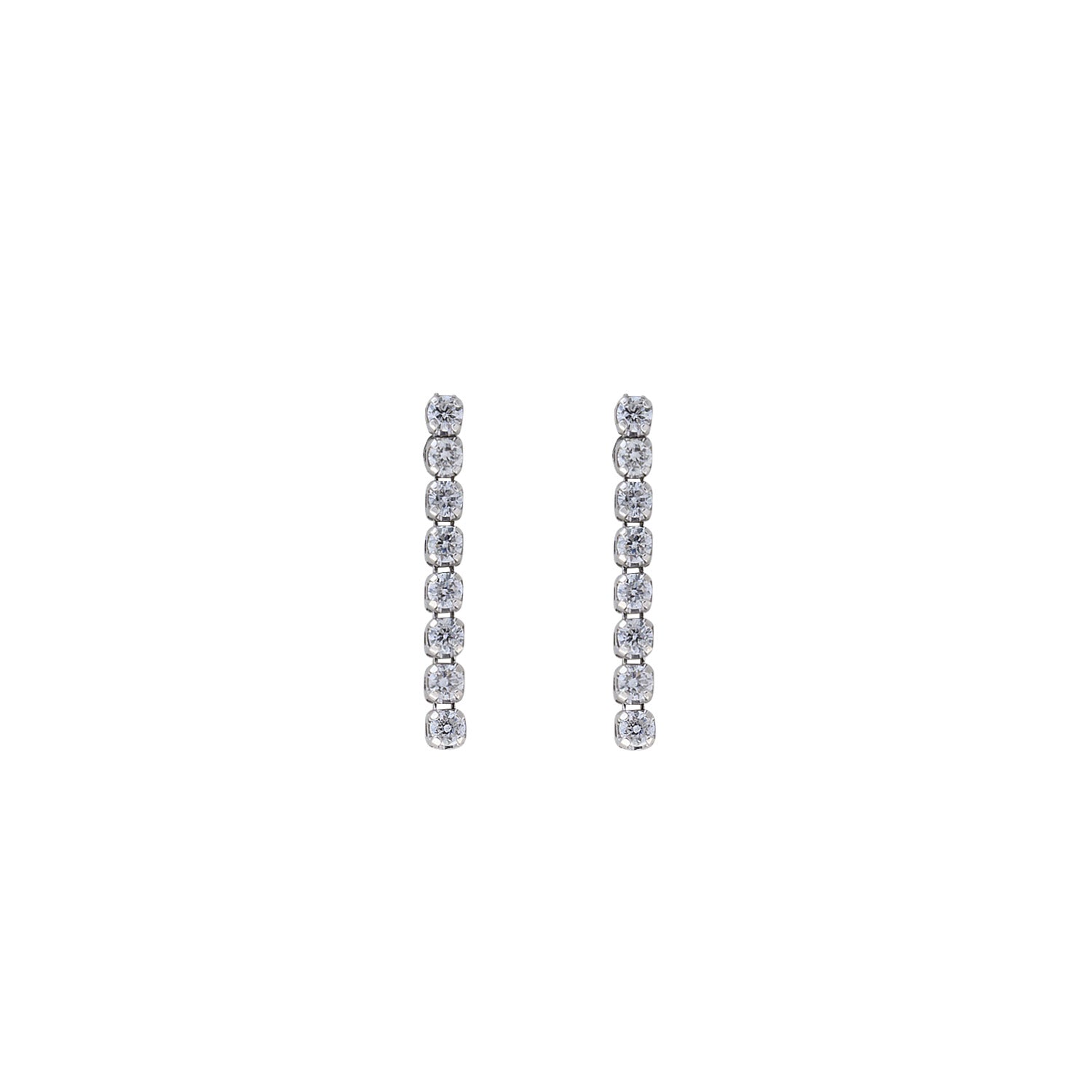 Diamond Riviera earrings