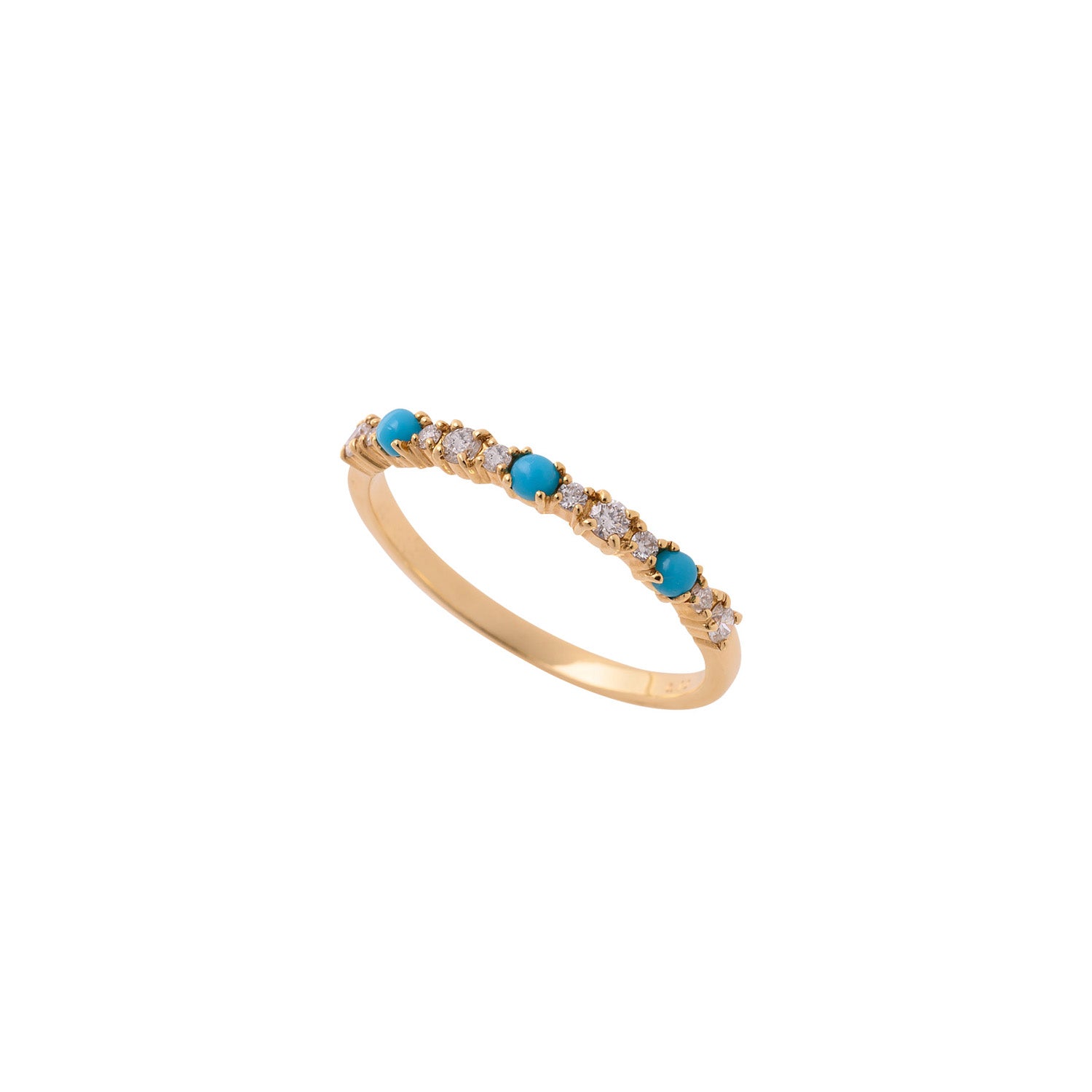 Turquoise and Diamond ring