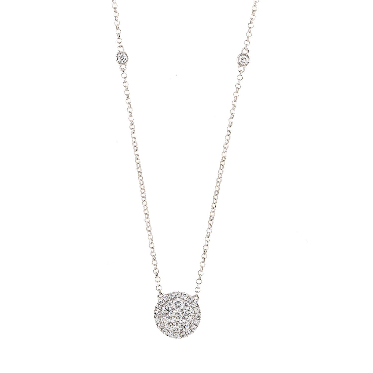 Multi-Diamonds Necklace