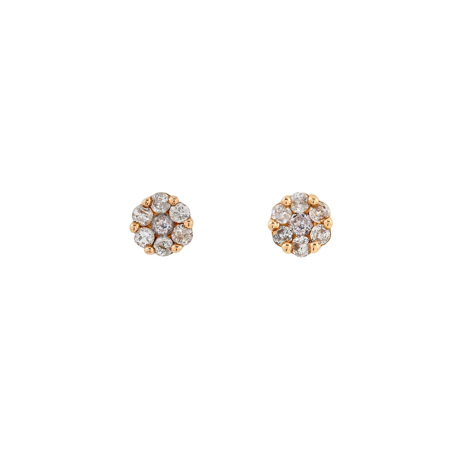 Multi-Diamonds Earring