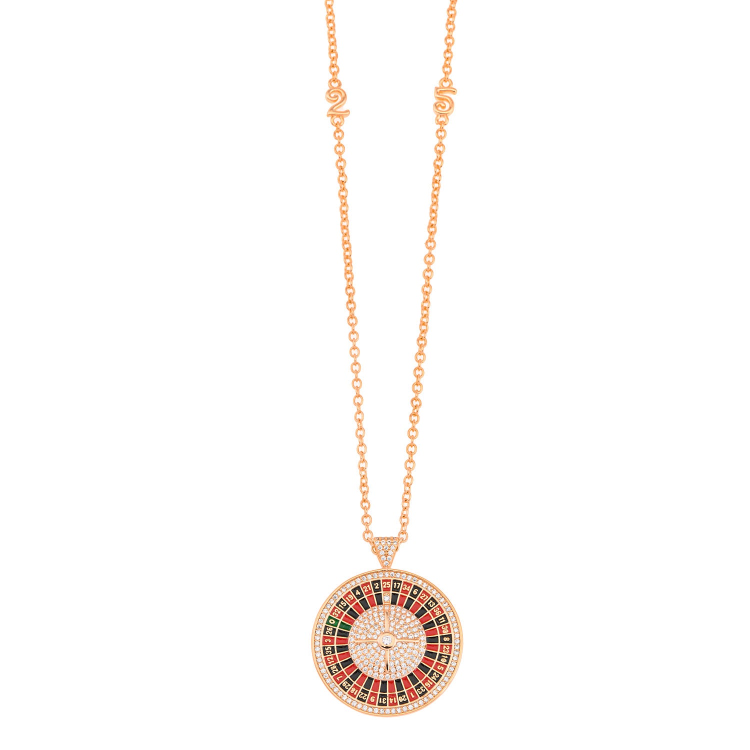 Lucky Roulette Necklace