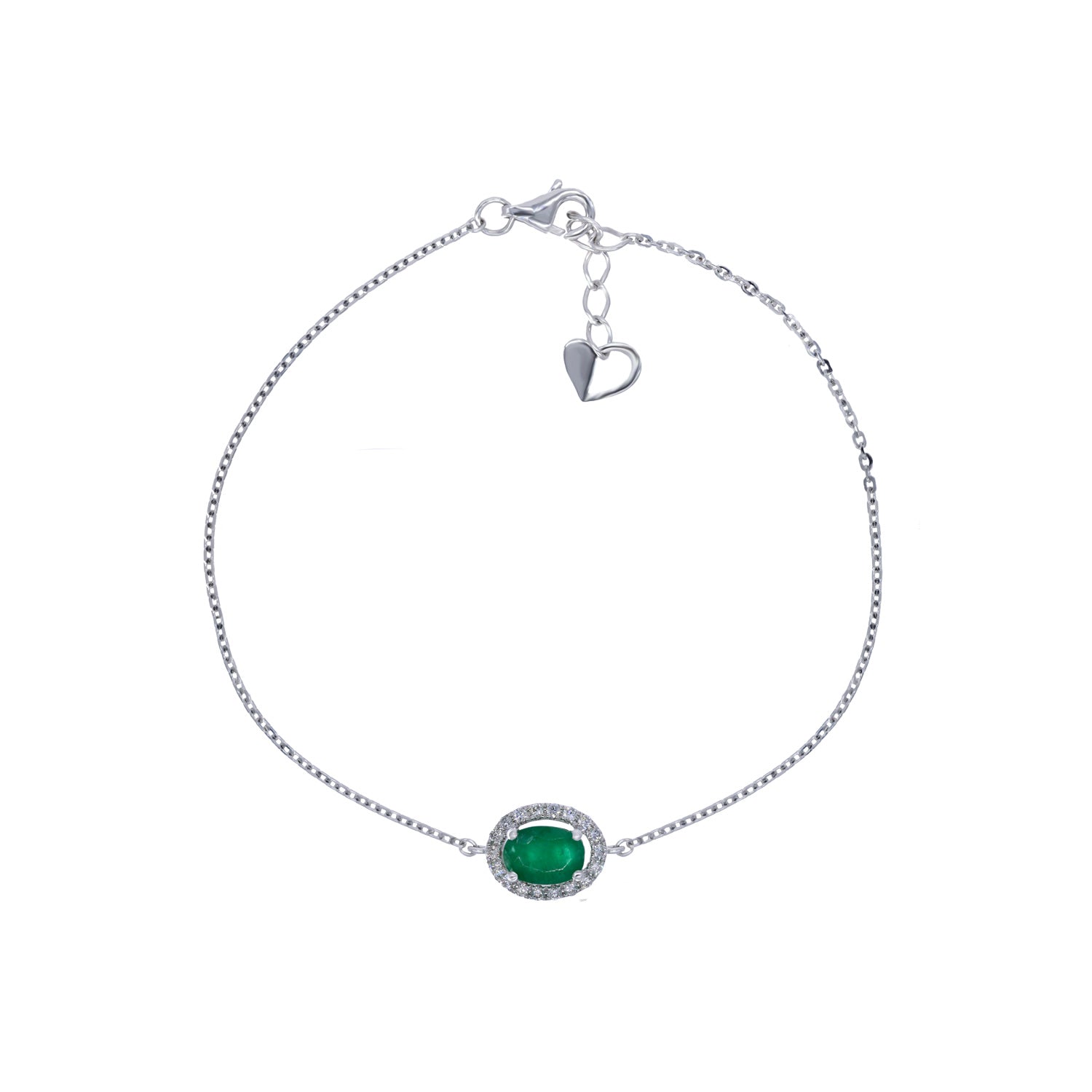 Oval Emerald Bracelet