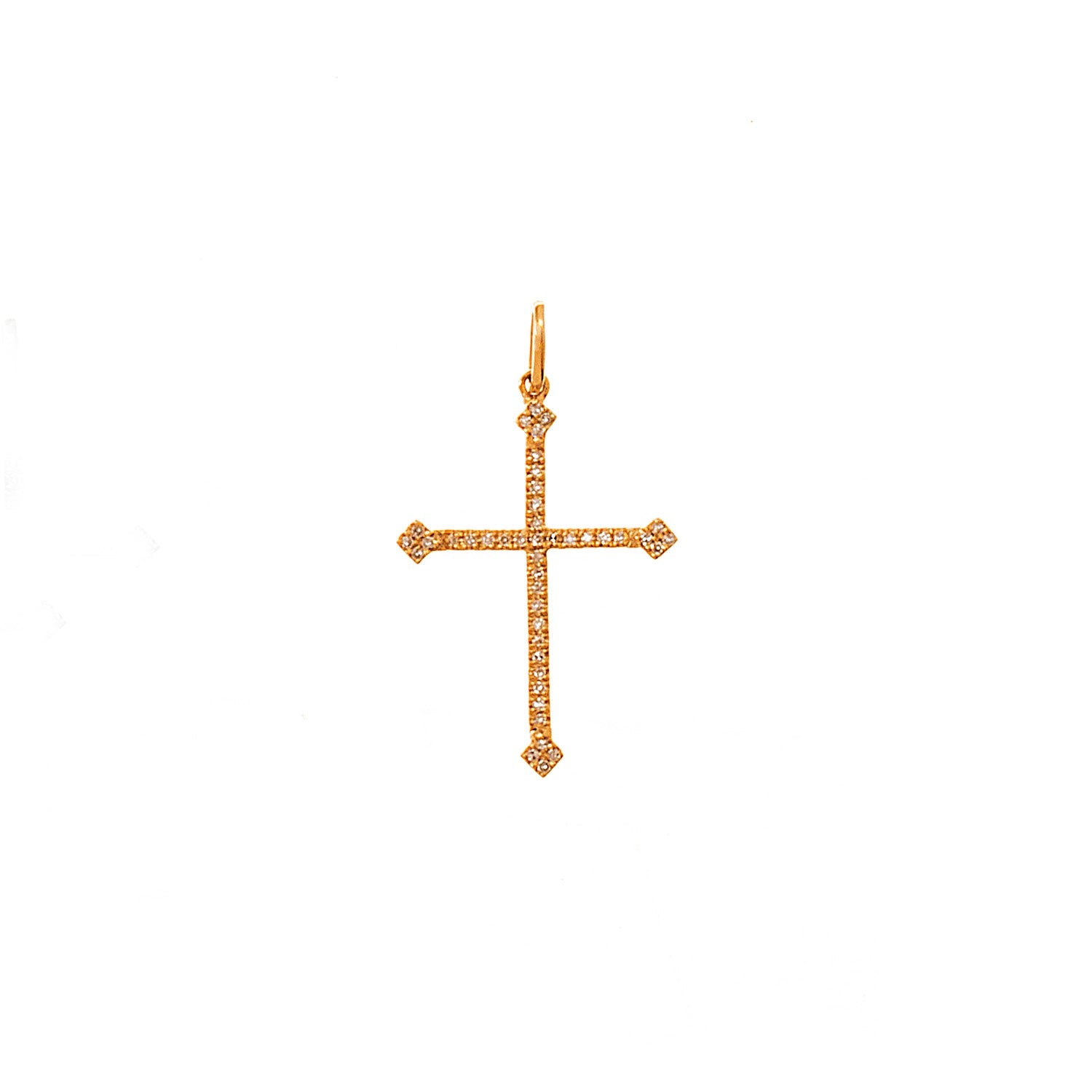 Diamond Cross. Gold and diamond cross. Cross for christening. Cross for baptism. Fine jewellery. Anatol jewellery. Χρυσά κοσμήματα. Κοσμήματα Κηφισιά. Σταυρός χρυσός. Σταυρός με διαμάντια. Βαφτιστικός σταυρός. Σταυρός για βάφτιση.  Σταυρός με μπριγιάν. 