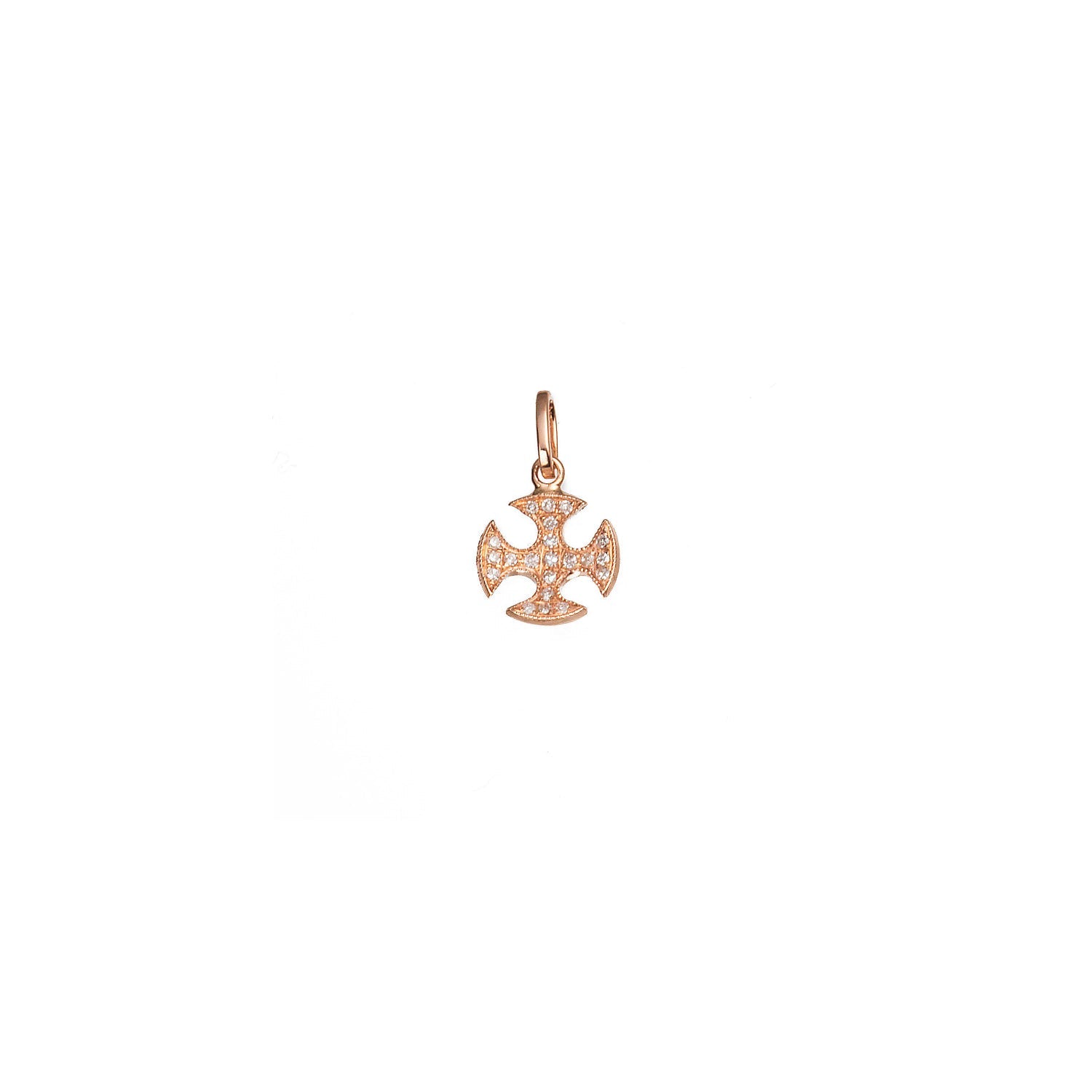 Concave Diamond Cross - Anatol Jewelry