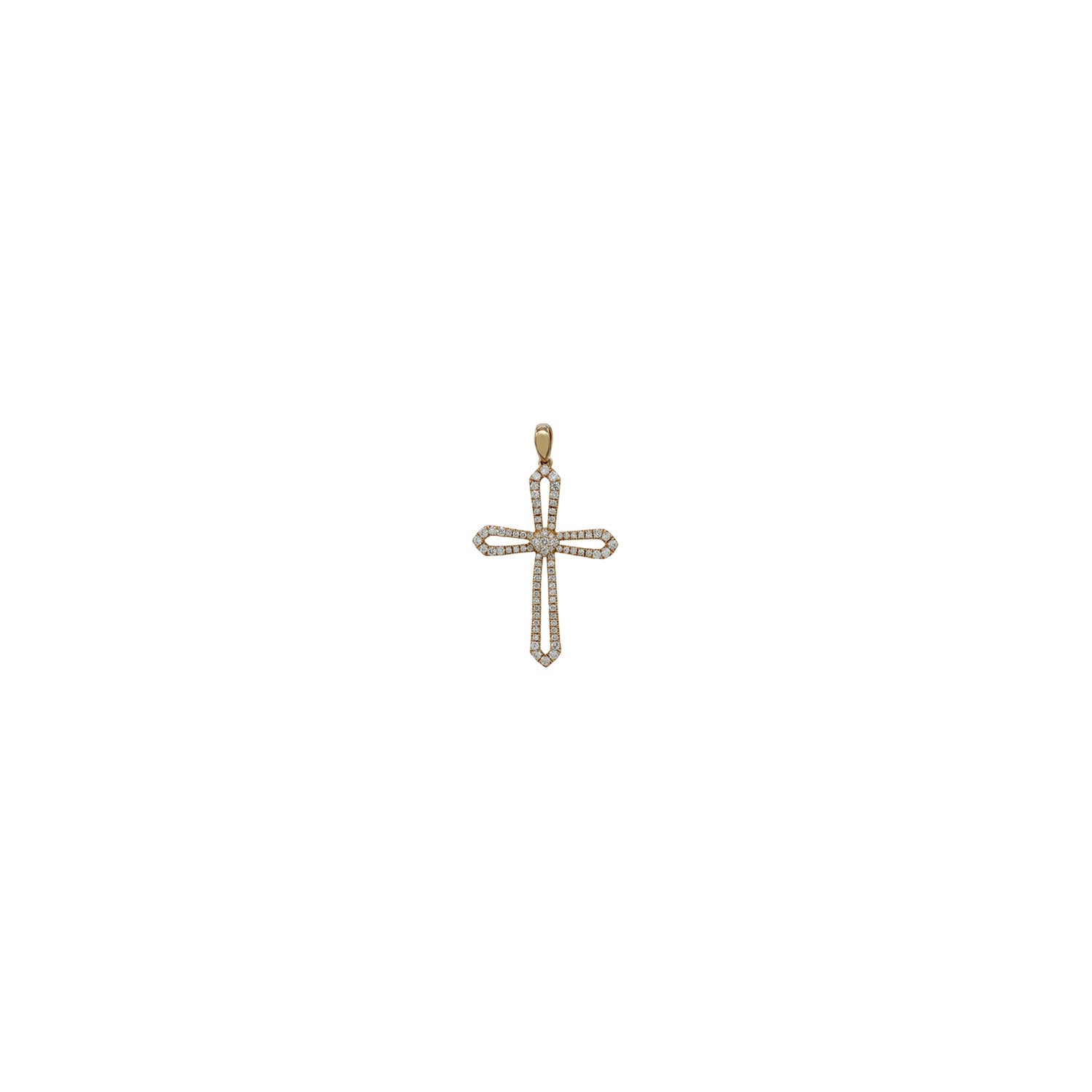 Diamond Cross. Gold and diamond cross. Cross for christening. Cross for baptism. Fine jewellery. Anatol jewellery. Χρυσά κοσμήματα. Κοσμήματα Κηφισιά. Σταυρός χρυσός. Σταυρός με διαμάντια. Βαφτιστικός σταυρός. Σταυρός για βάφτιση.  Σταυρός με μπριγιάν. 