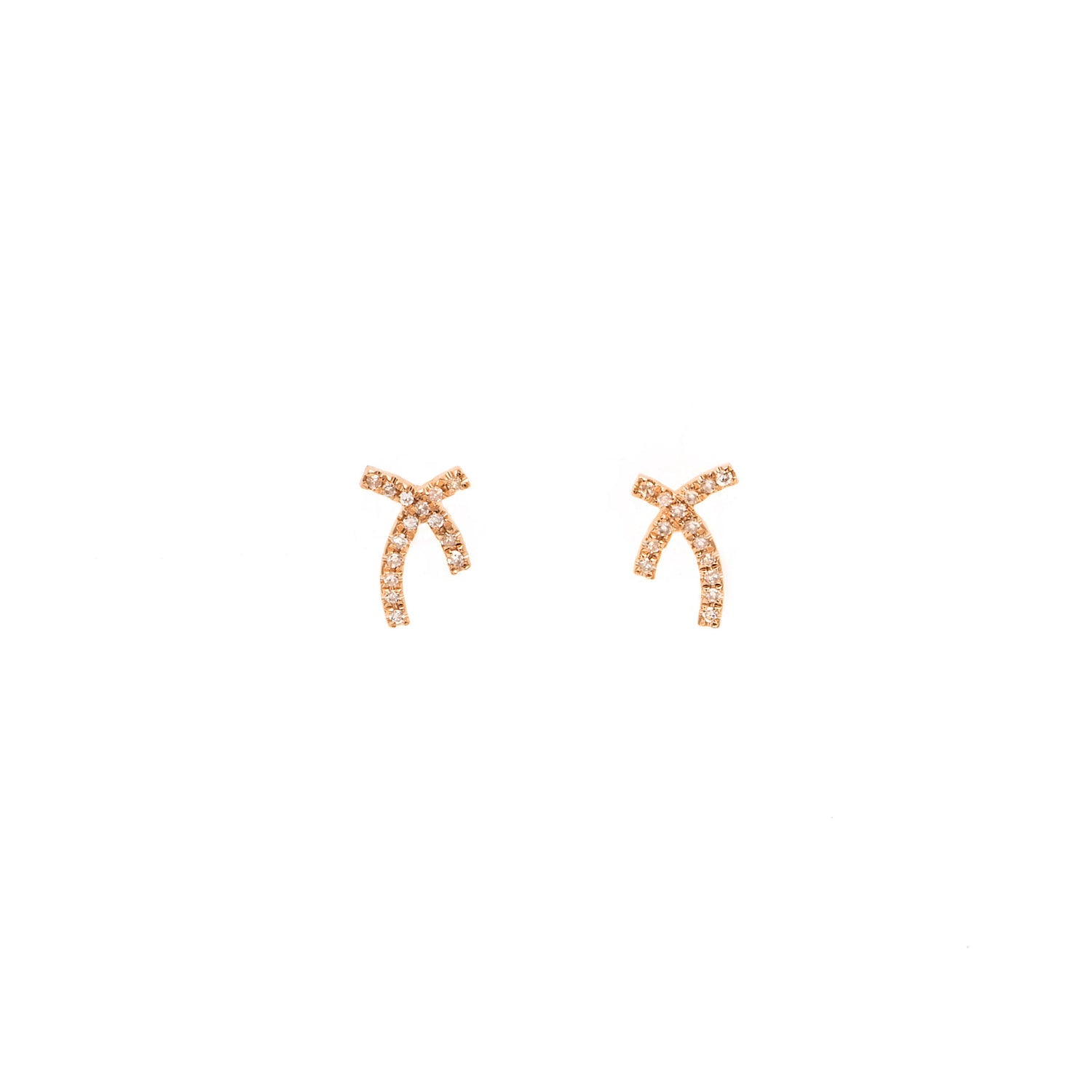 Diamond Earrings. Rose Gold Earring. White Gold Earring. Yellow Gold Earring. Earring for Gift. 18K gold earring. Stud Earring. Diamonds. Anatol. Gift. Everyday earring. Easy to wear earring. Sparkly earring. Anatol Jewelry. Fine Jewelry. Golden Hall. Kifissia. Χρυσό σκουλαρίκι. Σκουλαρίκι καρφωτό. Σκουλαρίκι με διαμάντια.  Athens.