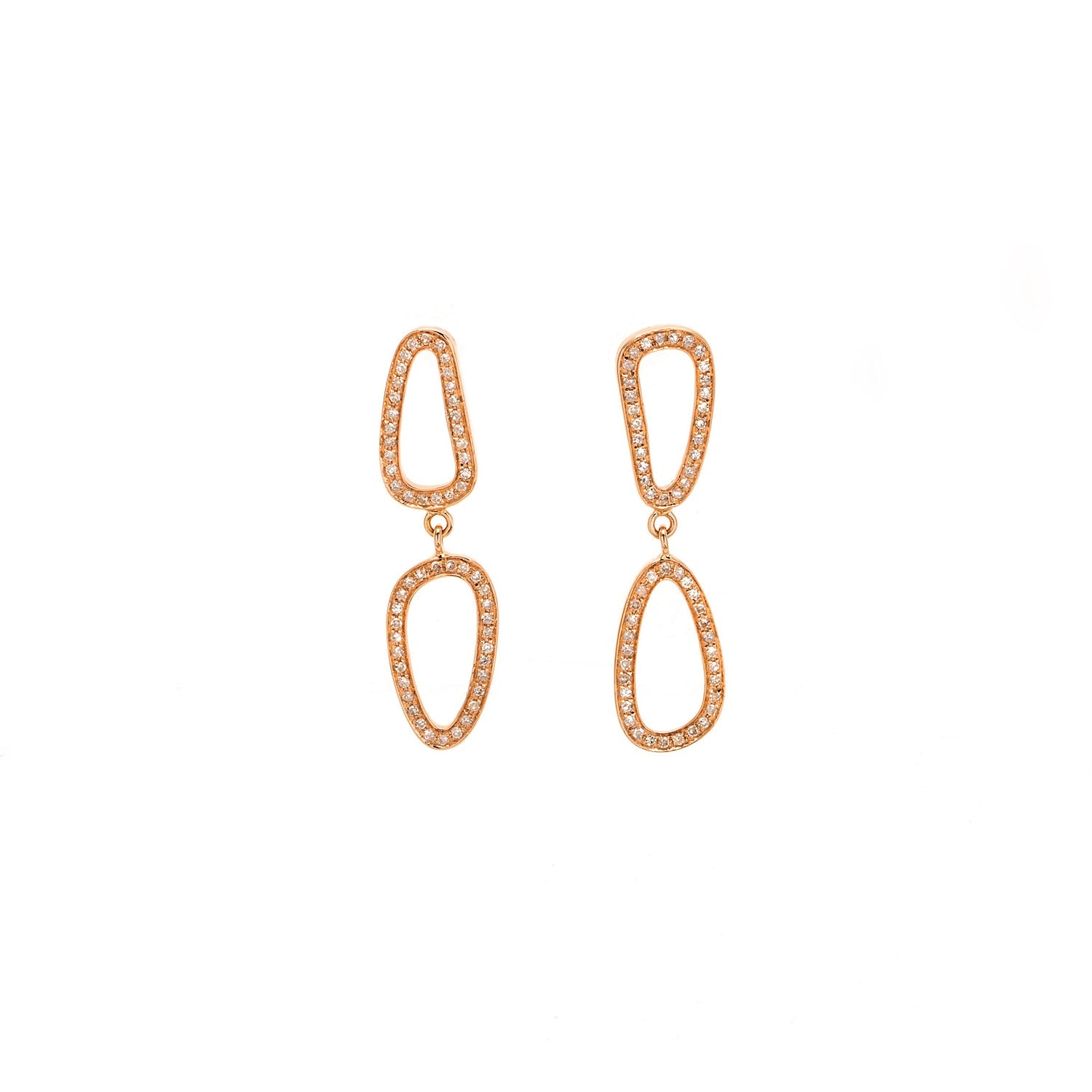 Diamond Earrings. Rose Gold Earring. White Gold Earring. Yellow Gold Earring. Earring for Gift. 18K gold earring. Stud Earring. Diamonds. Anatol. Gift. Everyday earring. Easy to wear earring. Sparkly earring. Anatol Jewelry. Fine Jewelry. Golden Hall. Kifissia. Χρυσό σκουλαρίκι. Σκουλαρίκι καρφωτό. Σκουλαρίκι με διαμάντια.  Athens.