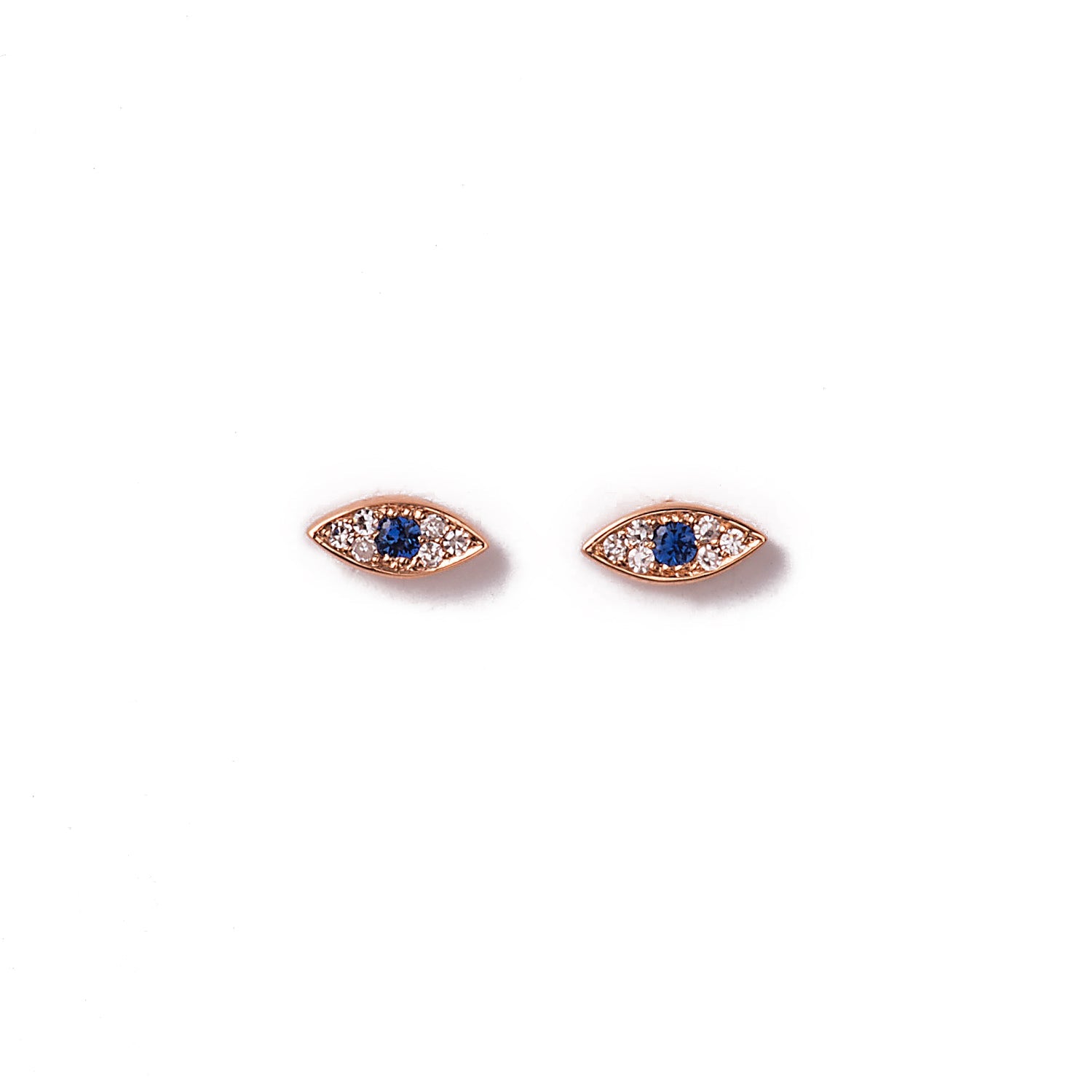 Evil Eye Diamond Earring