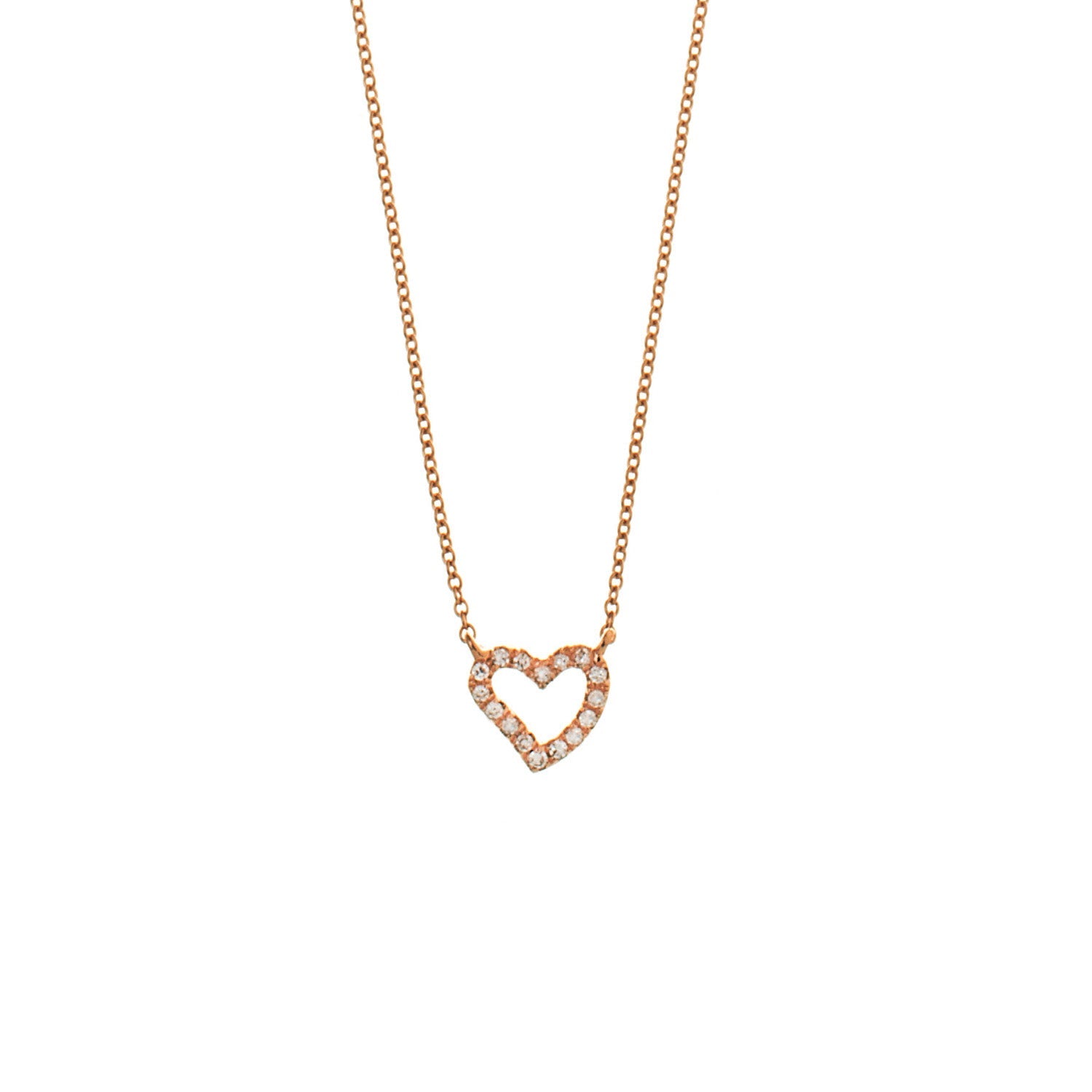 Diamond Heart Necklace