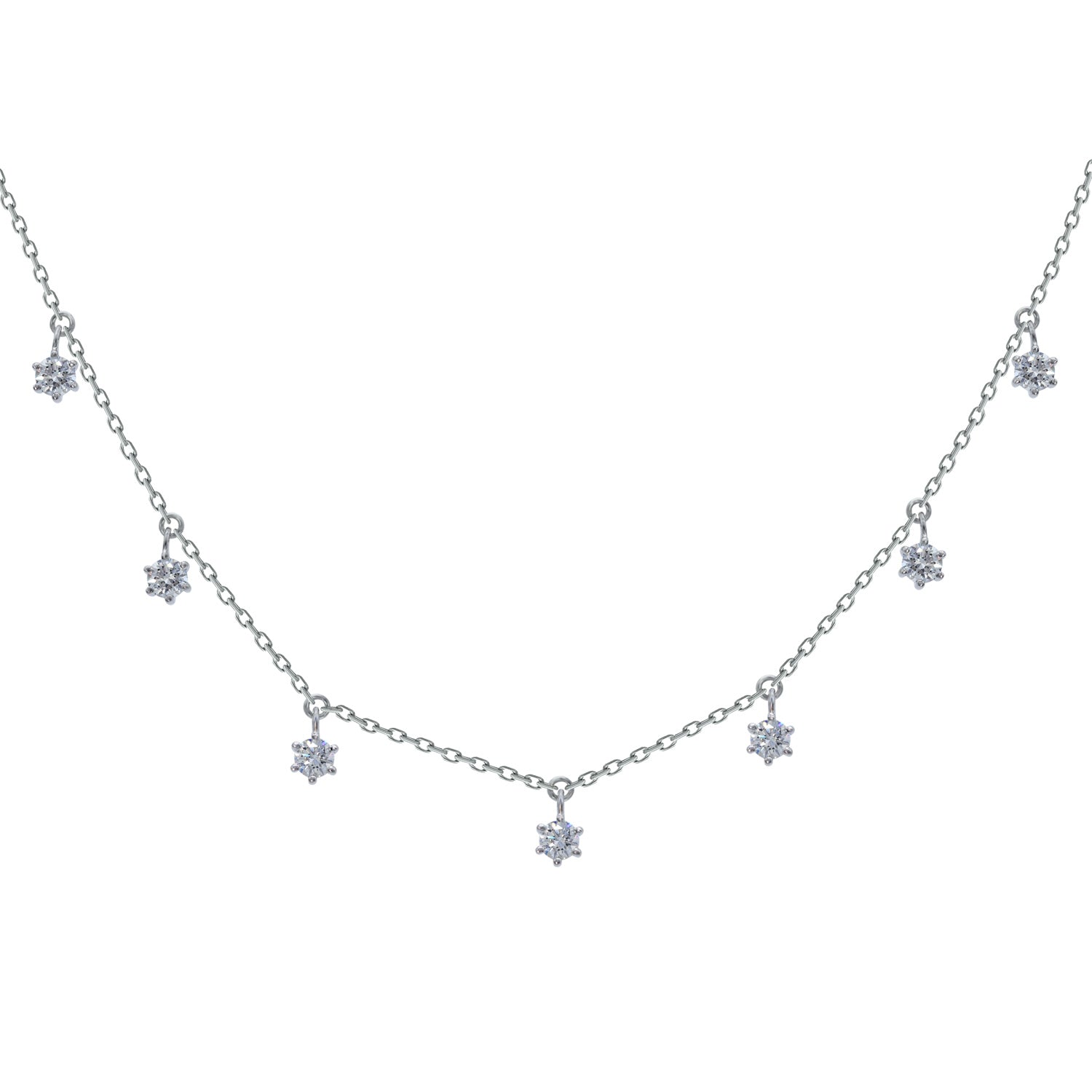 Diamond Drop Necklace