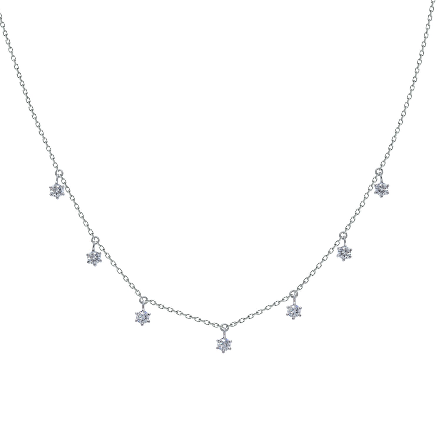 Diamond Drop Necklace