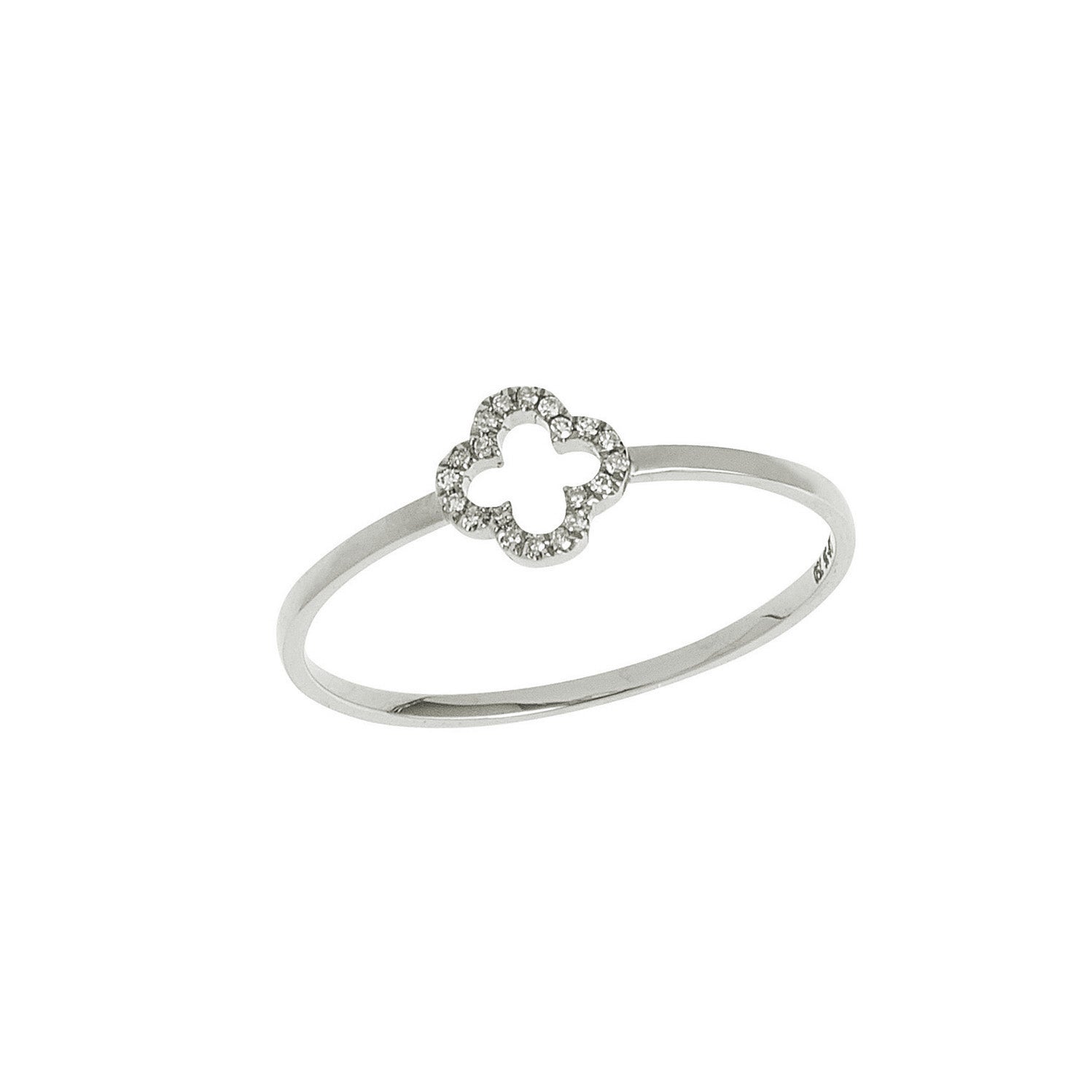 Cross Diamond Ring