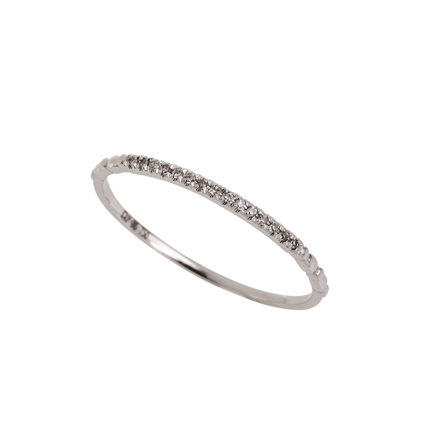 Short Circle Eternity Ring