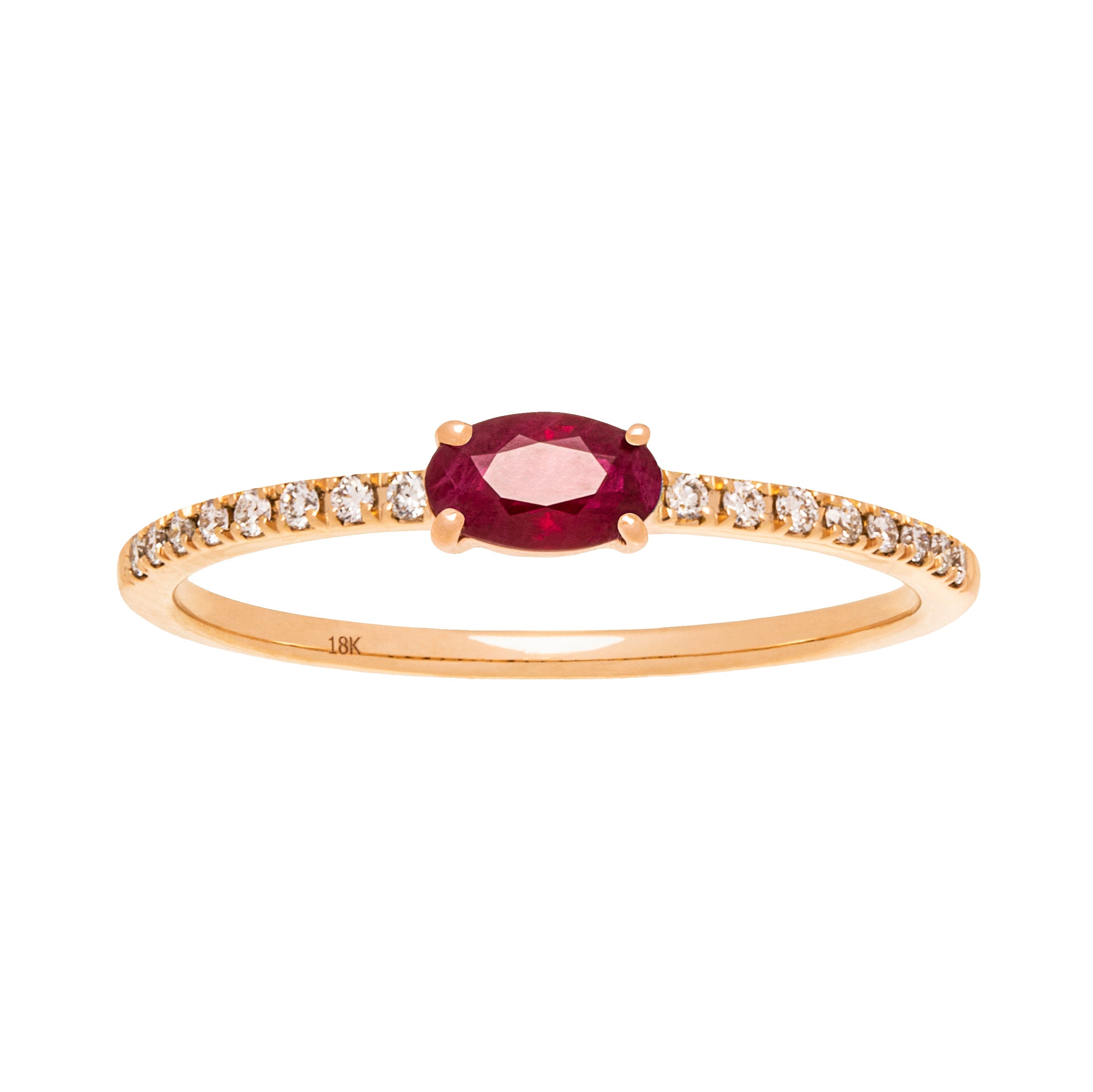 Ruby Ring. Diamond and Ruby ring. Gift ring. Gold ring. Diamond ring. Precious stone ring. High end ring. Anatol jewelry. Fine jewelry. Golden Hall. Kifissia. Step cut ring. Red Ruby. Fine jewelry. Ring. Engagement ring. Athens. Δαχτυλίδι με ρουμπίνι και διαμάντια. Δαχτυλίδι με κόκκινο ρουμπίνι και μπριγιάν.