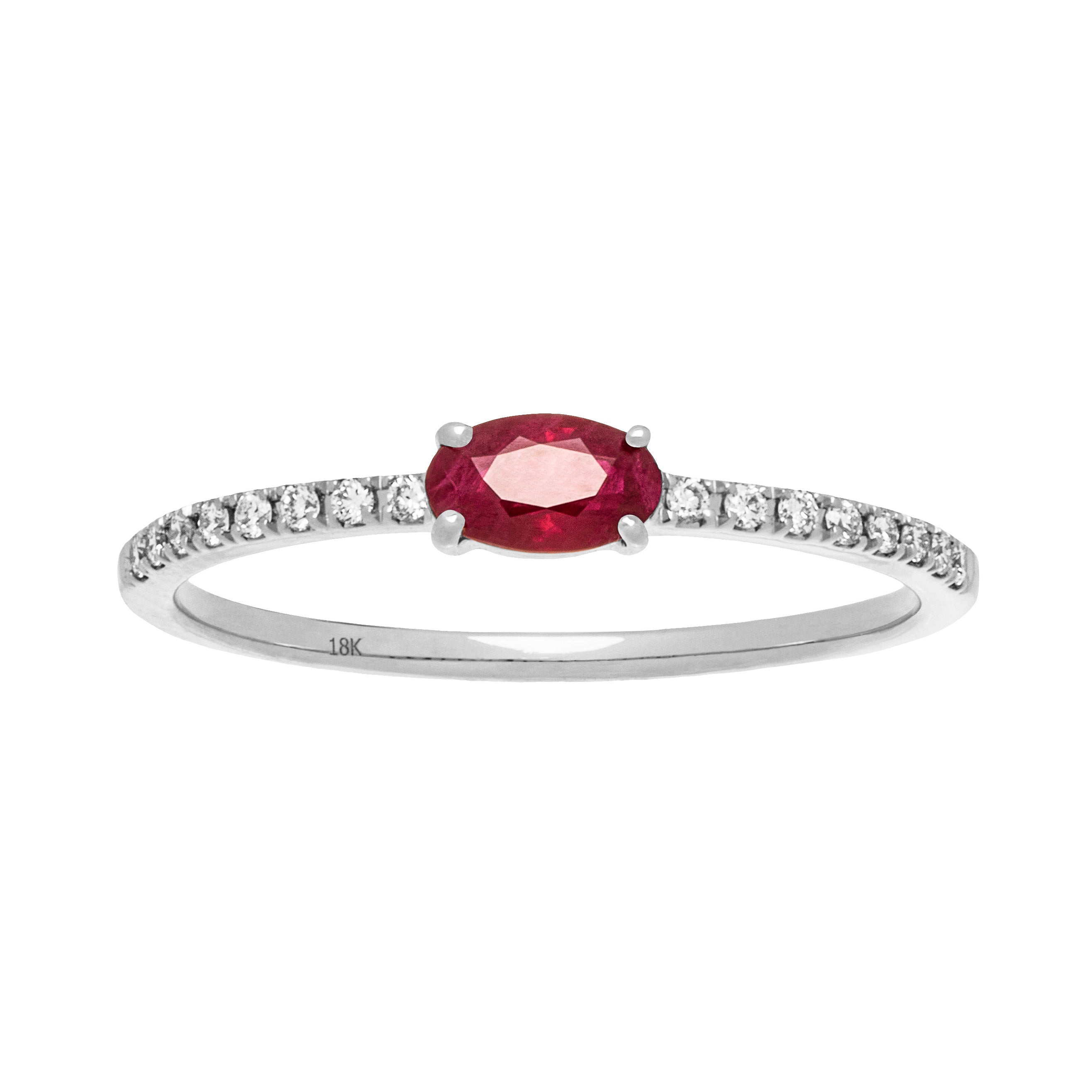 Ruby Ring. Diamond and Ruby ring. Gift ring. Gold ring. Diamond ring. Precious stone ring. High end ring. Anatol jewelry. Fine jewelry. Golden Hall. Kifissia. Step cut ring. Red Ruby. Fine jewelry. Ring. Engagement ring. Athens. Δαχτυλίδι με ρουμπίνι και διαμάντια. Δαχτυλίδι με κόκκινο ρουμπίνι και μπριγιάν.